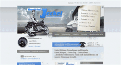 Desktop Screenshot of jeckel-motorradzubehoer.de